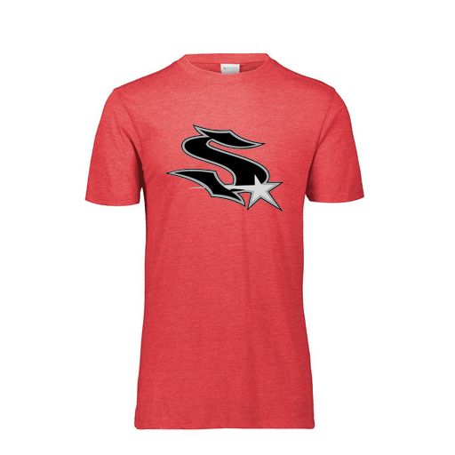 [3066.V96.S-LOGO1] Youth Ultra-blend T-Shirt (Youth S, Red, Logo 1)