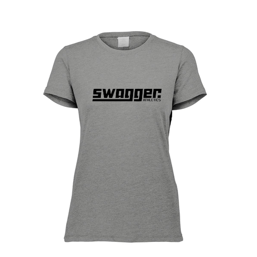 [FTSCUBGY-FAXS-LOGO3] Decker Women's Tri-Blend T-Shirt - Short Sleeve (Female Adult XS, Gray, Logo 3)