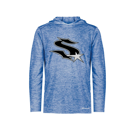 [FOLHCGRY-AS-LOGO1] Decker Men's Charge Hoodie (Adult S, Royal, Logo 1)