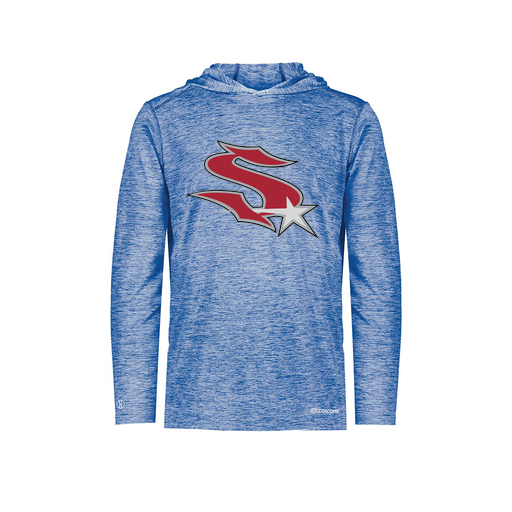 [FOLHCGRY-AS-LOGO2] Decker Men's Charge Hoodie (Adult S, Royal, Logo 2)