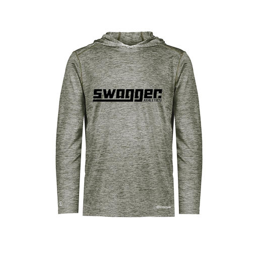 [FOLHCGGY-AS-LOGO3] Decker Men's Charge Hoodie (Adult S, Gray, Logo 3)