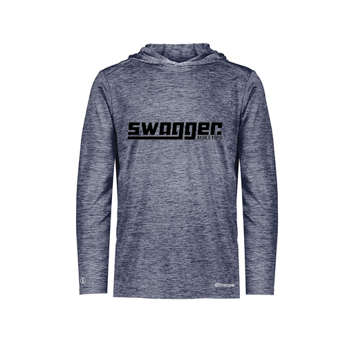 [CUS-DFW-CHGHOOD-PER-LSL-NVY-YS-LOGO3] Youth Charge Hoodie (Youth S, Navy, Logo 3)