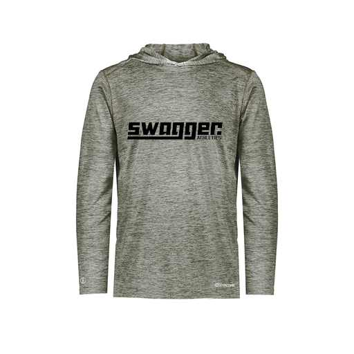 [FOLHCGGY-YS-LOGO3] Decker Youth Charge Hoodie (Youth S, Gray, Logo 3)