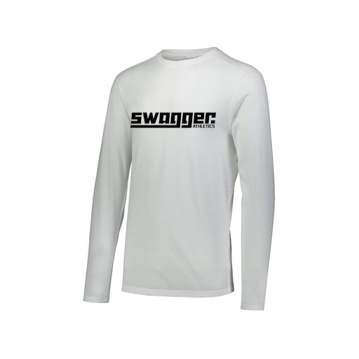 [3075.005.XS-LOGO3] Men's LS Ultra-blend T-Shirt (Adult XS, White, Logo 3)