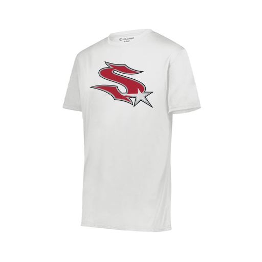 [222819.005.XXS-LOGO2] Youth Movement Dri Fit Shirt (Youth XXS, White, Logo 2)